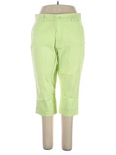 Pre-owned St. John's Bay Casual Pants In Green