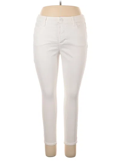 Pre-owned St. John's Bay Casual Pants In Ivory