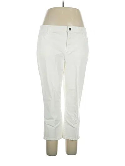 Pre-owned St. John's Bay Casual Pants In Ivory