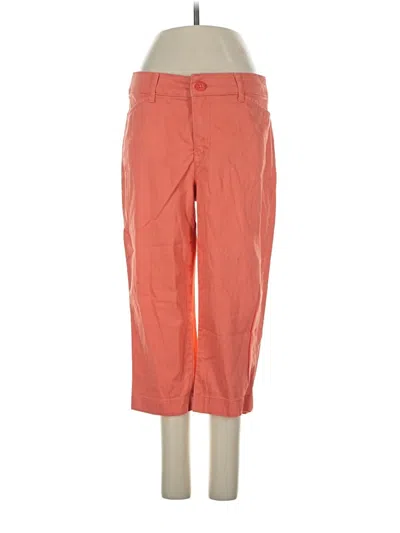 Pre-owned St. John's Bay Casual Pants In Orange
