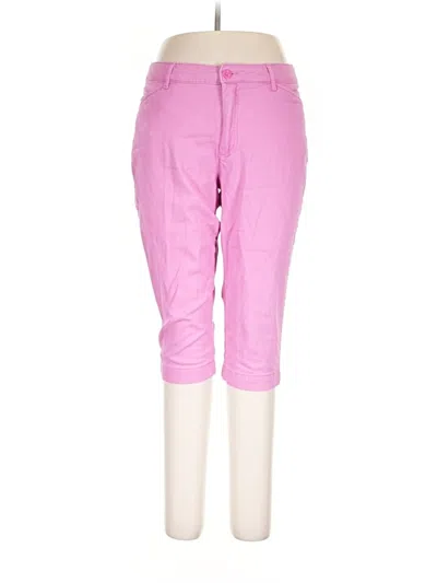 Pre-owned St. John's Bay Casual Pants In Pink