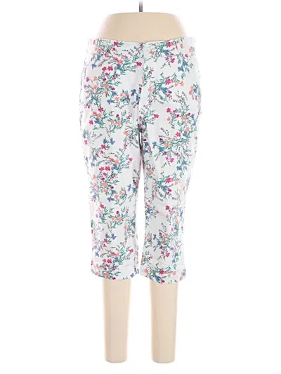 Pre-owned St. John's Bay Casual Pants In White