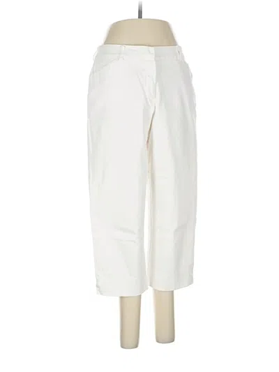 Pre-owned St. John's Bay Casual Pants In White
