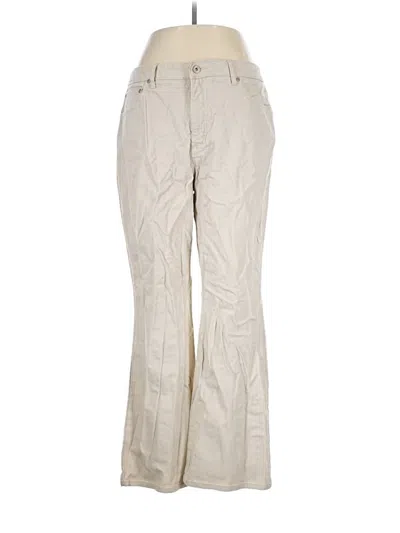 Pre-owned St. John's Bay Casual Pants In White