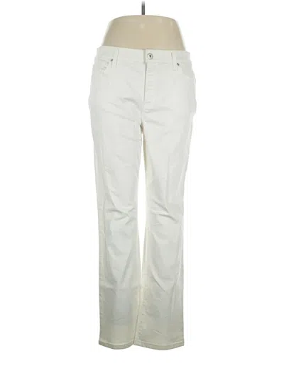 Pre-owned St. John's Bay Casual Pants In White