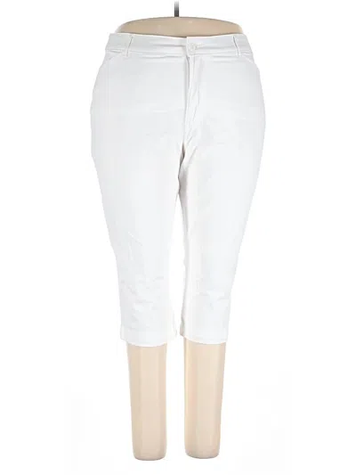 Pre-owned St. John's Bay Casual Pants In White