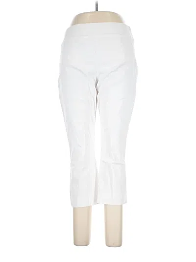 Pre-owned St. John's Bay Casual Pants In White