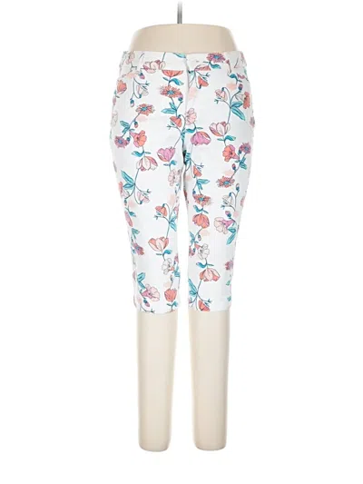 Pre-owned St. John's Bay Casual Pants In White