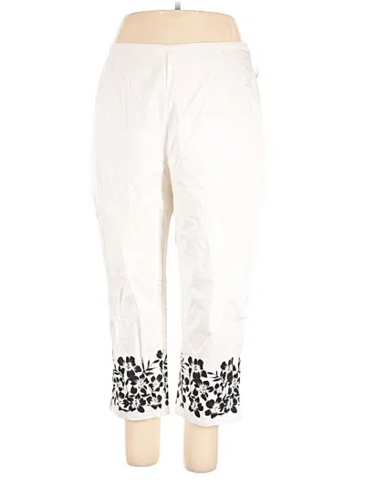 St. John's Bay Casual Pants In White
