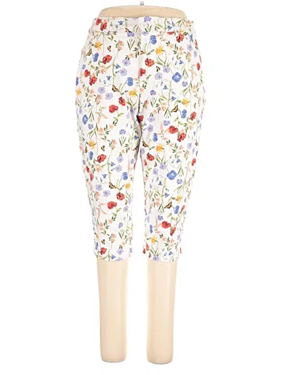 Pre-owned St. John's Bay Casual Pants In White