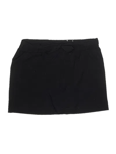 Pre-owned St. John's Bay Casual Skirt In Black