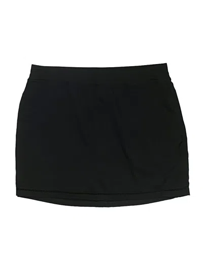 Pre-owned St. John's Bay Casual Skirt In Black