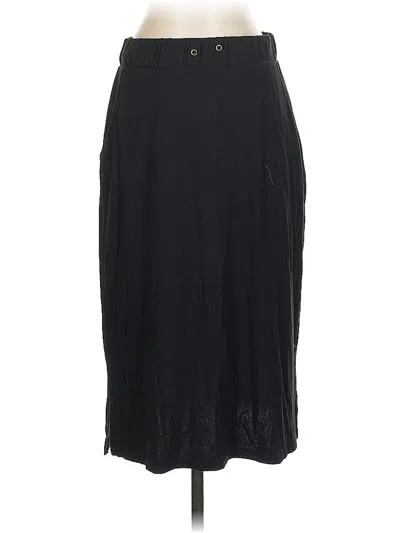 Pre-owned St. John's Bay Casual Skirt In Black