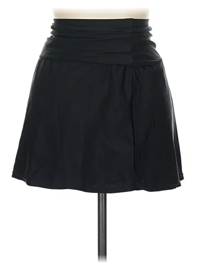 Pre-owned St. John's Bay Casual Skirt In Black