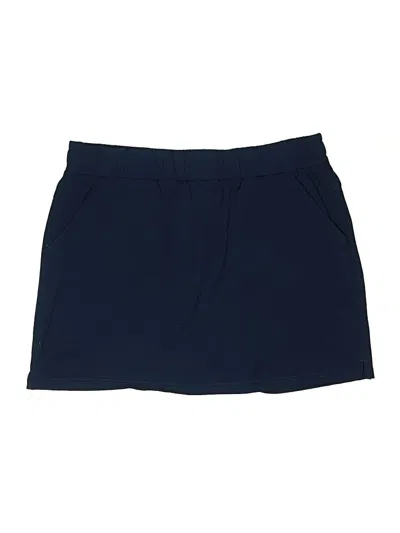 Pre-owned St. John's Bay Casual Skirt In Blue