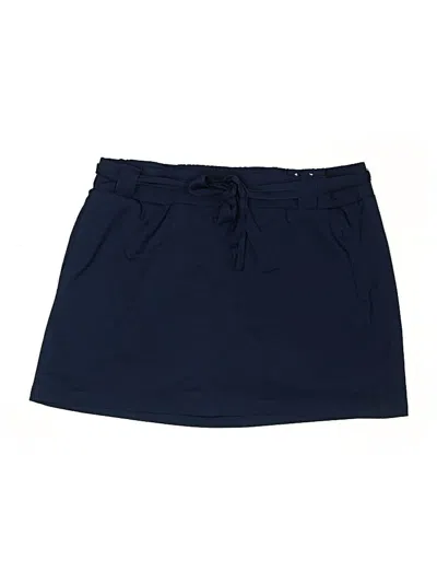 Pre-owned St. John's Bay Casual Skirt In Blue