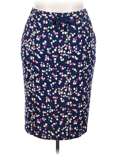 Pre-owned St. John's Bay Casual Skirt In Blue