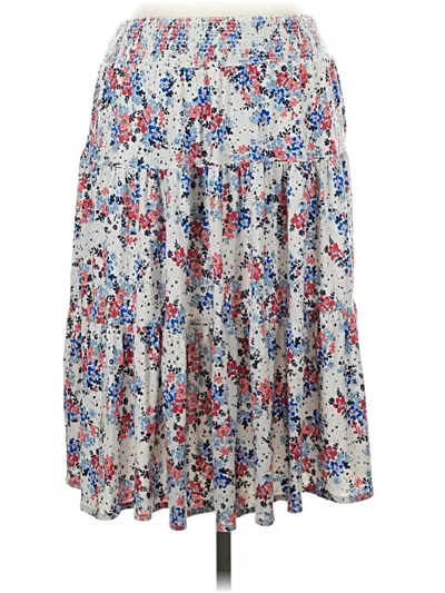 Pre-owned St. John's Bay Casual Skirt In Blue