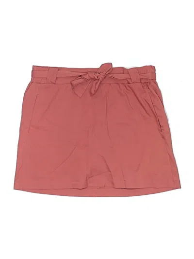 Pre-owned St. John's Bay Casual Skirt In Orange