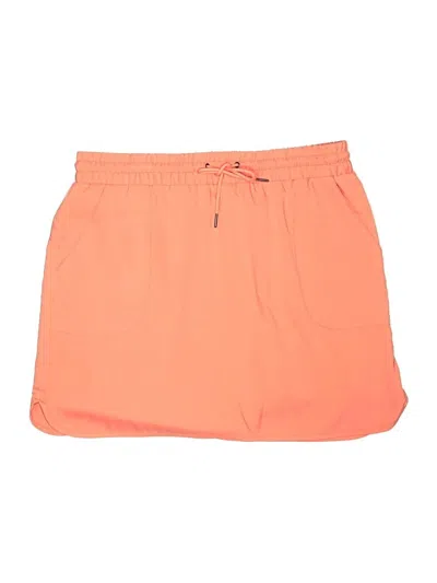 Pre-owned St. John's Bay Casual Skirt In Orange