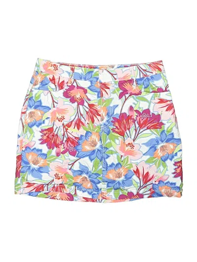 Pre-owned St. John's Bay Casual Skirt In White