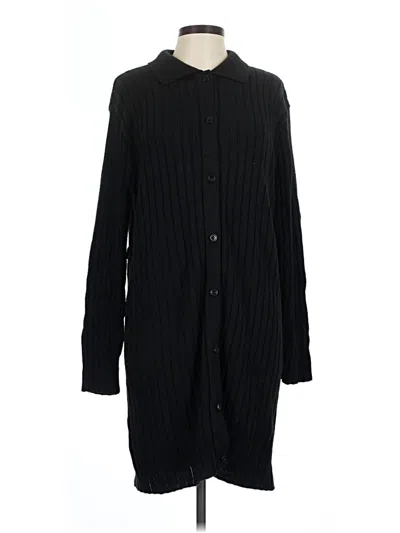 Pre-owned St. John's Bay Coat In Black