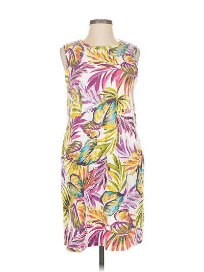 Pre-owned St. John's Bay Cocktail Dress In Purple