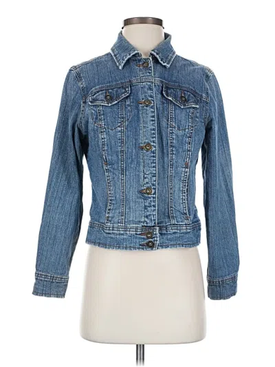 Pre-owned St. John's Bay Denim Jacket In Blue