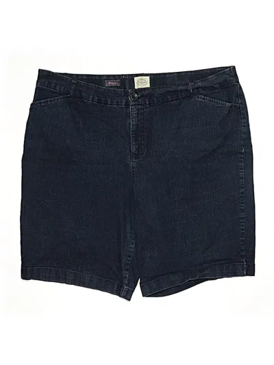 Pre-owned St. John's Bay Denim Shorts In Blue