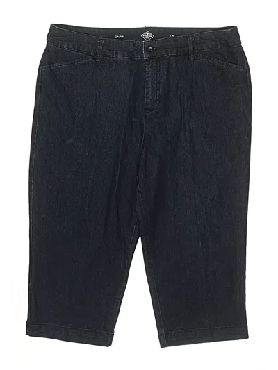 Pre-owned St. John's Bay Denim Shorts In Blue