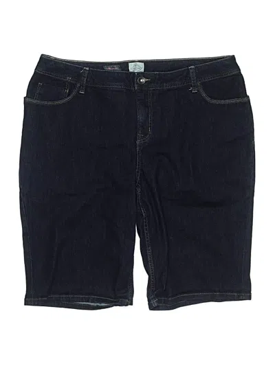 Pre-owned St. John's Bay Denim Shorts In Blue