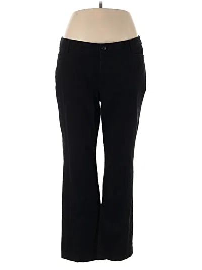 Pre-owned St. John's Bay Dress Pants In Black
