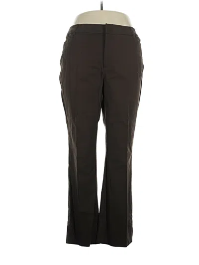 Pre-owned St. John's Bay Dress Pants In Brown