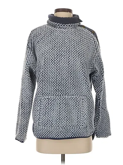 Pre-owned St. John's Bay Fleece Jacket In Blue