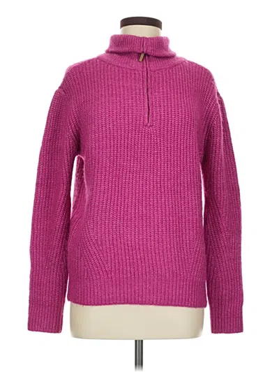 Pre-owned St. John's Bay Fleece Jacket In Pink
