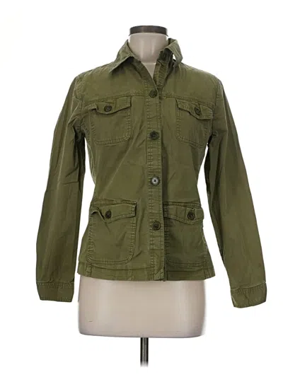 Pre-owned St. John's Bay Jacket In Green