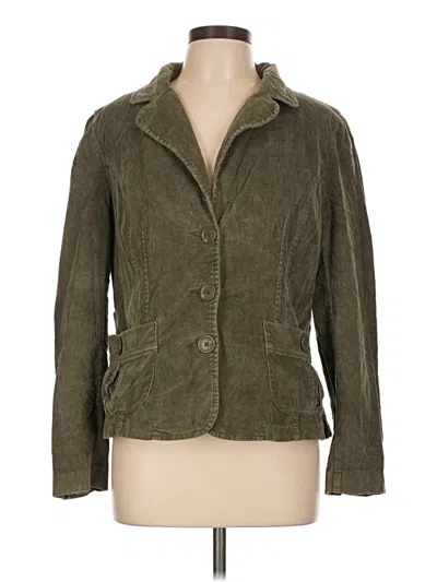 Pre-owned St. John's Bay Jacket In Green