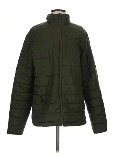 Pre-owned St. John's Bay Jacket In Green