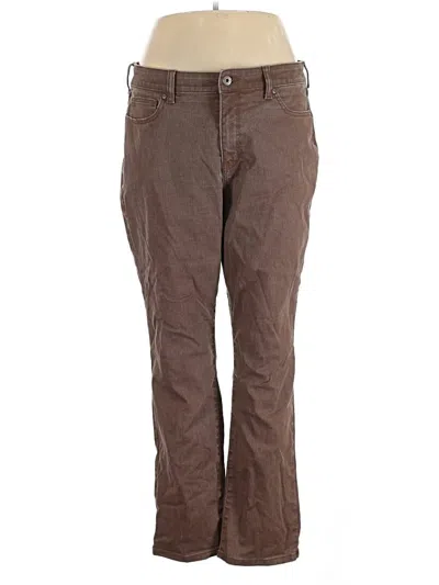 Pre-owned St. John's Bay Jeans In Brown
