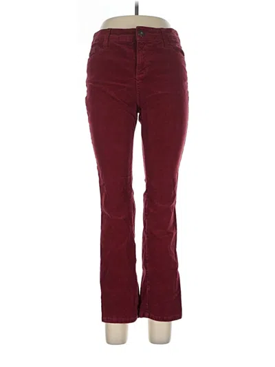 Pre-owned St. John's Bay Jeans In Burgundy