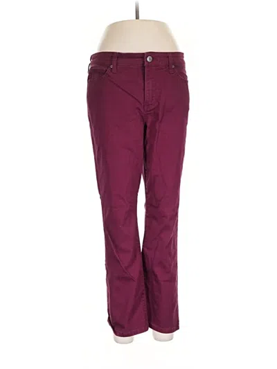 Pre-owned St. John's Bay Jeans In Burgundy