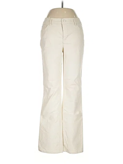 Pre-owned St. John's Bay Jeans In Ivory