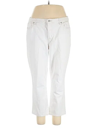 Pre-owned St. John's Bay Jeans In White