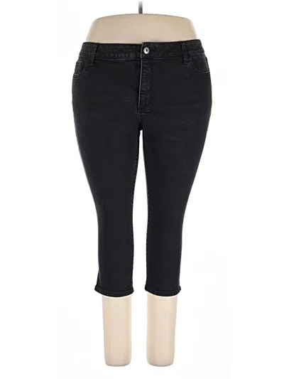 Pre-owned St. John's Bay Jeggings In Black
