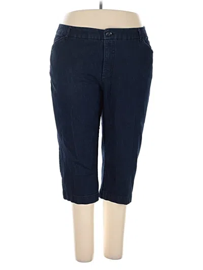 Pre-owned St. John's Bay Jeggings In Blue