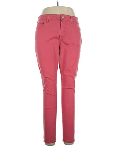 Pre-owned St. John's Bay Jeggings In Red