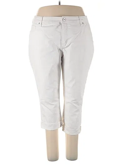 Pre-owned St. John's Bay Jeggings In Silver