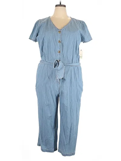 St. John's Bay Jumpsuit In Blue