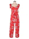 St. John's Bay Jumpsuit In Red