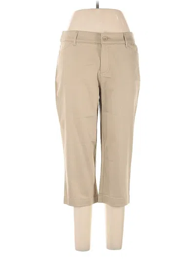 Pre-owned St. John's Bay Khaki Pant In Brown